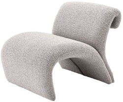 Casa Padrino fauteuil design de luxe gris 69 x 74 x H. 67 cm - Fauteuil de salon - Fauteuil d'hôtel - Mobilier de salon - Mobilier de luxe - Ameublement de salon - Ameublement de luxe