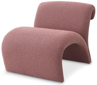 Luxus Designer Wohnzimmer Sessel Rosa Luxury Designer Living Room Armchair Pink