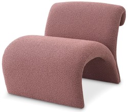 Luxus Designer Wohnzimmer Sessel Rosa Luxury Designer Living Room Armchair Pink