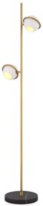 Schwenkbare Luxus Designer Stehleuchte Antik Messing Weiß Schwarz Swiveling Luxury Designer Floor Lamp Antique Brass White Black