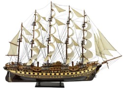 Luxus Deko Schiff Holzschiff Flaggschiff Kriegsschiff France II Luxury Decoration Ship Wooden Ship Flagship Warship France II