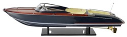 Handgefertigtes Luxus Deko Holz Boot Speedboot