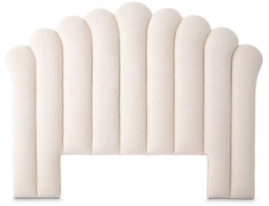 Casa Padrino luxury bed headboard cream 233 x 15 x H. 179 cm - Bedroom furniture - Hotel furniture - Luxury furniture - Bedroom furniture - Hotel furniture - Luxury furniture
