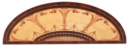 Casa Padrino console baroque de luxe naturel / marron 100 cm - Console en bois massif fait main avec tiroir - Meuble de salon de luxe de style baroque - Meuble baroque - Ameublement baroque