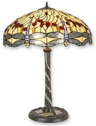 Luxus Tiffany Tischleuchte Schreibtischleuchte Mehrfarbig Luxury Tiffany Table Lamp Desk Lamp Multicolored