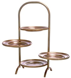 Luxus Gastronomie Restaurant Hotel Etagere Vintage Messing Luxury Gastronomy Restaurant Hotel Etagere Vintage Brass