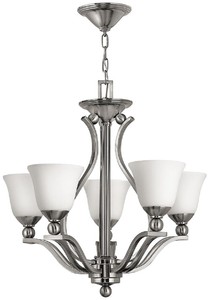 Casa Padrino lustre Art Déco de luxe argent / blanc Ø 61 x H. 62,5 cm - Lustre rond en métal avec abat jour en verre - Lustre de salon - Luminaire Art Déco - Luminaire de luxe