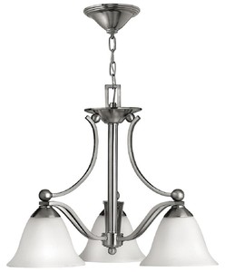 Casa Padrino lustre Art Déco de luxe argent / blanc Ø 57,2 x H. 49 cm - Lustre rond en métal avec abat jour en verre - Lustre de salon - Luminaire Art Déco - Luminaire de luxe