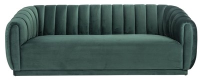 Luxus Wohnzimmer Samt Sofa Grün Luxury Living Room Velvet Sofa Green