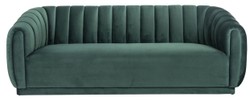 Luxus Wohnzimmer Samt Sofa Grün Luxury Living Room Velvet Sofa Green