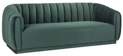 Luxus Wohnzimmer Samt Sofa Grün Luxury Living Room Velvet Sofa Green