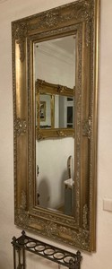 Prunkvoller Barock Spiegel Wandspiegel Gold Magnificent Baroque Mirror Wall Mirror Gold