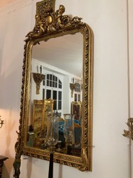 Casa Padrino specchio barocco oro - Specchio da parete in stile barocco con decorazioni - Specchio da parete rettangolare stile barocco - Specchio barocco da guardaroba - Mobili in stile barocco