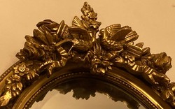 Prunkvoller Barock Spiegel Wandspiegel Gold Magnificent Baroque Mirror Wall Mirror Gold
