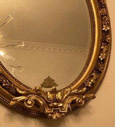 Prunkvoller Barock Spiegel Wandspiegel Gold Magnificent Baroque Mirror Wall Mirror Gold