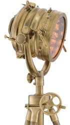 Luxus Dreibein Stehleuchte Studioleuchte Vintage Messing Luxury Tripod Floor Lamp Studio Lamp Vintage Brass