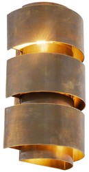 Casa Padrino luxury wall lamp vintage brass 17 x 11.5 x H. 33 cm - Living room wall light - Hotel wall light - Restaurant wall light - Luxury lighting - Luxury interior