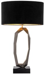 Luxus Tischleuchte Schreibtischleuchte Rotguss Antik Messing Schwarz Luxury Table Lamp Desk Lamp Gunmetal Antique Brass Black