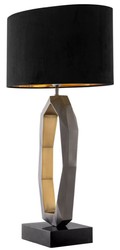 Luxus Tischleuchte Schreibtischleuchte Rotguss Antik Messing Schwarz Luxury Table Lamp Desk Lamp Gunmetal Antique Brass Black