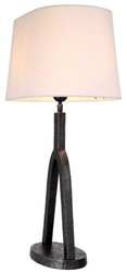 Casa Padrino lámpara de mesa de lujo bronce / blanco 42,5 x 25 x A. 65,5 cm - Elegante lámpara de escritorio con pantalla ovalada - Iluminación de lujo - Muebles de lujo - Interior de lujo