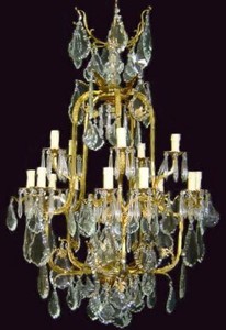 Casa Padrino araña de luces barroco de lujo de cristal oro - Magnífica lámpara de araña en estilo barroco - Luces de cristal barrocas - Lámpara de araña de hotel - Noble y Magnífica