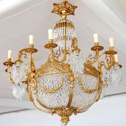 Prunkvoller Luxus Barock Kristall Kronleuchter Gold Magnificent Luxury Baroque Crystal Chandelier Gold Prunkvoller Luxus Barock Kristall Kronleuchter Gold Magnificent Luxury Baroque Crystal Chandelier Gold