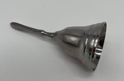 Casa Padrino campanello a mano ottone nichelato Ø 4,5 x A. 11 cm - campanello da tavolo - campanello di servizio - campanello gastronomia - campanello hotel Casa Padrino campanello a mano ottone nichelato Ø 4,5 x A. 11 cm - campanello da tavolo - campanello di servizio - campanello gastronomia - campanello hotel