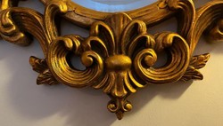 Casa Padrino miroir baroque or - Magnifique miroir mural avec ornements élégants - Miroir de vestiaire baroque - Miroir mural de style baroque - Meuble de style baroque - Meuble baroque