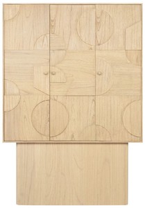 Luxus Massivholz Schrank Regalschrank Naturfarben Luxury Solid Wood Cabinet Shelf Cabinet Natural