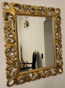 Prunkvoller Luxus Barock Spiegel Wandspiegel Gold Magnificent Luxury Baroque Mirror Wall Mirror Gold