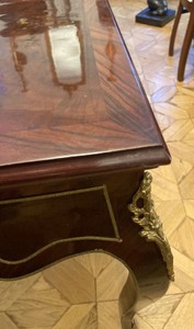 Casa Padrino Barock Beistelltisch mit Schach & Backgammon Spielfläche Dunkelbraun / Braun /  Messing 60 x 60 x H. 71 cm - Antik Stil Möbel - Barock Möbel - Edel & Prunkvoll
