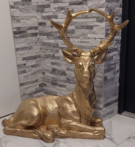 Luxus Garten Terrassen Wohnzimmer Deko Skulpltur Figur Reh Gold Luxury Garden Terrace Living Room Decorative Sculpture Figure Deer Gold Luxus Garten Terrassen Wohnzimmer Deko Skulpltur Figur Reh Gold Luxury Garden Terrace Living Room Decorative Sculpture Figure Deer Gold