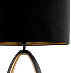 Luxus Tischleuchte Schreibtischleuchte Rotguss Gold Schwarz Luxury Table Lamp Desk Lamp Gunmetal Gold Black