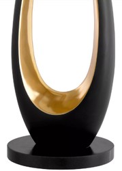 Luxus Tischleuchte Schreibtischleuchte Rotguss Gold Schwarz Luxury Table Lamp Desk Lamp Gunmetal Gold Black