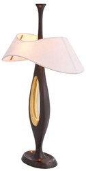 Casa Padrino lámpara de mesa de lujo bronce de cañón / latón / blanco 41,5 x A. 63 cm - Lámpara de escritorio de latón con pantalla - Lámparas de mesa de lujo - Muebles de lujo - Interior de lujo
