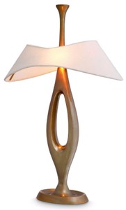 Luxus Tischleuchte Schreibtischleuchte Vintage Messing Weiß Luxury Table Lamp Desk Lamp Vintage Brass White