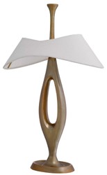 Luxus Tischleuchte Schreibtischleuchte Vintage Messing Weiß Luxury Table Lamp Desk Lamp Vintage Brass White