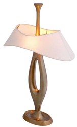 Luxus Tischleuchte Schreibtischleuchte Vintage Messing Weiß Luxury Table Lamp Desk Lamp Vintage Brass White
