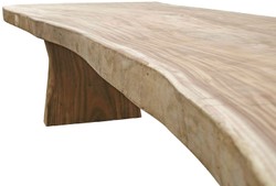 Casa Padrino country style dining table natural 350 cm - Huge rustic solid wood kitchen table - Rustic dining room furniture - Solid wood dining room furniture - Country style dining room furniture