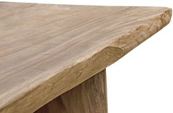 Casa Padrino country style dining table natural 350 cm - Huge rustic solid wood kitchen table - Rustic dining room furniture - Solid wood dining room furniture - Country style dining room furniture
