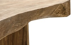 Casa Padrino country style dining table natural 300 cm - Huge rustic solid wood kitchen table - Rustic dining room furniture - Solid wood dining room furniture - Country style dining room furniture