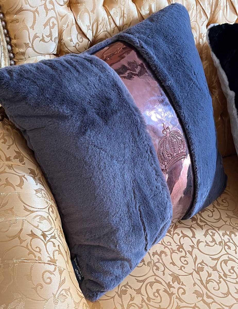 Harald Glööckler almohada decorativa de lujo Pompöös de Casa Padrino gris / cobre - Almohadas Glööckler - Almohadas decorativos de diseño - Harald Glööckler accesorios decorativos de diseño Harald Glööckler almohada decorativa de lujo Pompöös de Casa Padrino gris / cobre - Almohadas Glööckler - Almohadas decorativos de diseño - Harald Glööckler accesorios decorativos de diseño