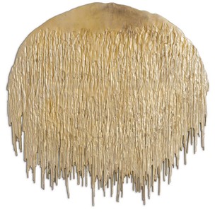 Casa Padrino oggetto decorativo da parete in alluminio di design di lusso ottone 99 x 2,5 x A. 99 cm - Decorazione per soggiorno - Decorazione per hotel - Accessori decorativi