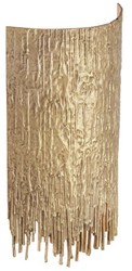 Casa Padrino lampada da parete di design di lusso ottone 25 x 10,5 x A. 40,5 cm - Lampada da parete per soggiorno - Lampada da parete hotel - Lampada da parete ristorante - Illuminazione di lusso