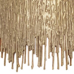 Casa Padrino lampada da parete di design di lusso ottone 25 x 10,5 x A. 40,5 cm - Lampada da parete per soggiorno - Lampada da parete hotel - Lampada da parete ristorante - Illuminazione di lusso