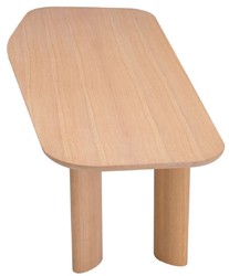 Casa Padrino mesa de comedor de lujo natural 248 x 100 x A. 76,5 cm - Mesa de cocina rectangular de madera maciza - Muebles de comedor - Muebles de cocina - Muebles de lujo - Calidad de lujo