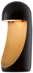 Casa Padrino lámpara de mesa de diseño de lujo bronce / latón antiguo 15 x 20 x A. 40 cm - Lámpara de escritorio - Lámparas de mesa - Lámparas de escritorio - Iluminación de lujo - Interior de lujo