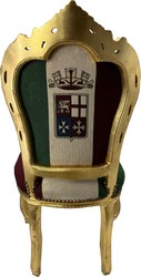 Barock Esszimmer Stuhl Italien Gold Baroque Dining Chair Italy Gold Barock Esszimmer Stuhl Italien Gold Baroque Dining Chair Italy Gold