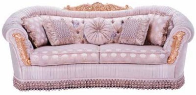 Casa Padrino divano barocco di lusso rosa - Magnifico divano da soggiorno - Mobili da soggiorno in stile barocco - Mobili di lusso in stile barocco - Nobile e Magnifico