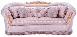 Casa Padrino canapé baroque de luxe rose - Magnifique canapé de salon - Meuble de salon de style baroque - Meuble de luxe de style baroque - Noble & Magnifique